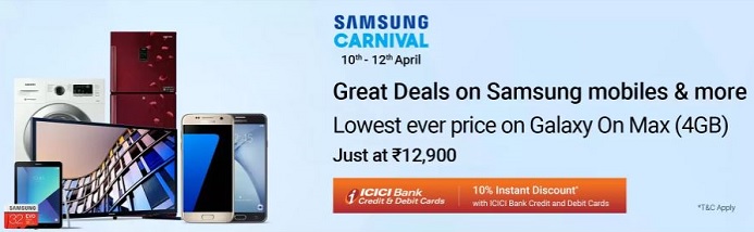 flipkart samsung m10s